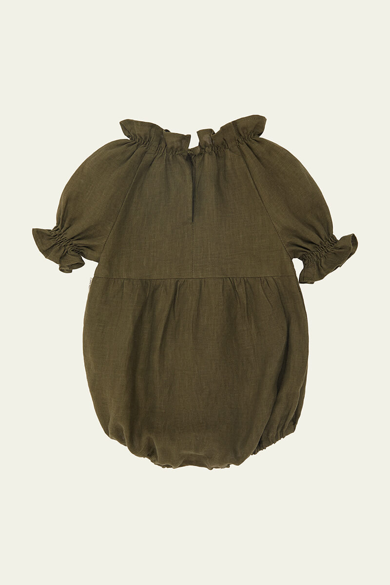 The Jojo Romper - Olive