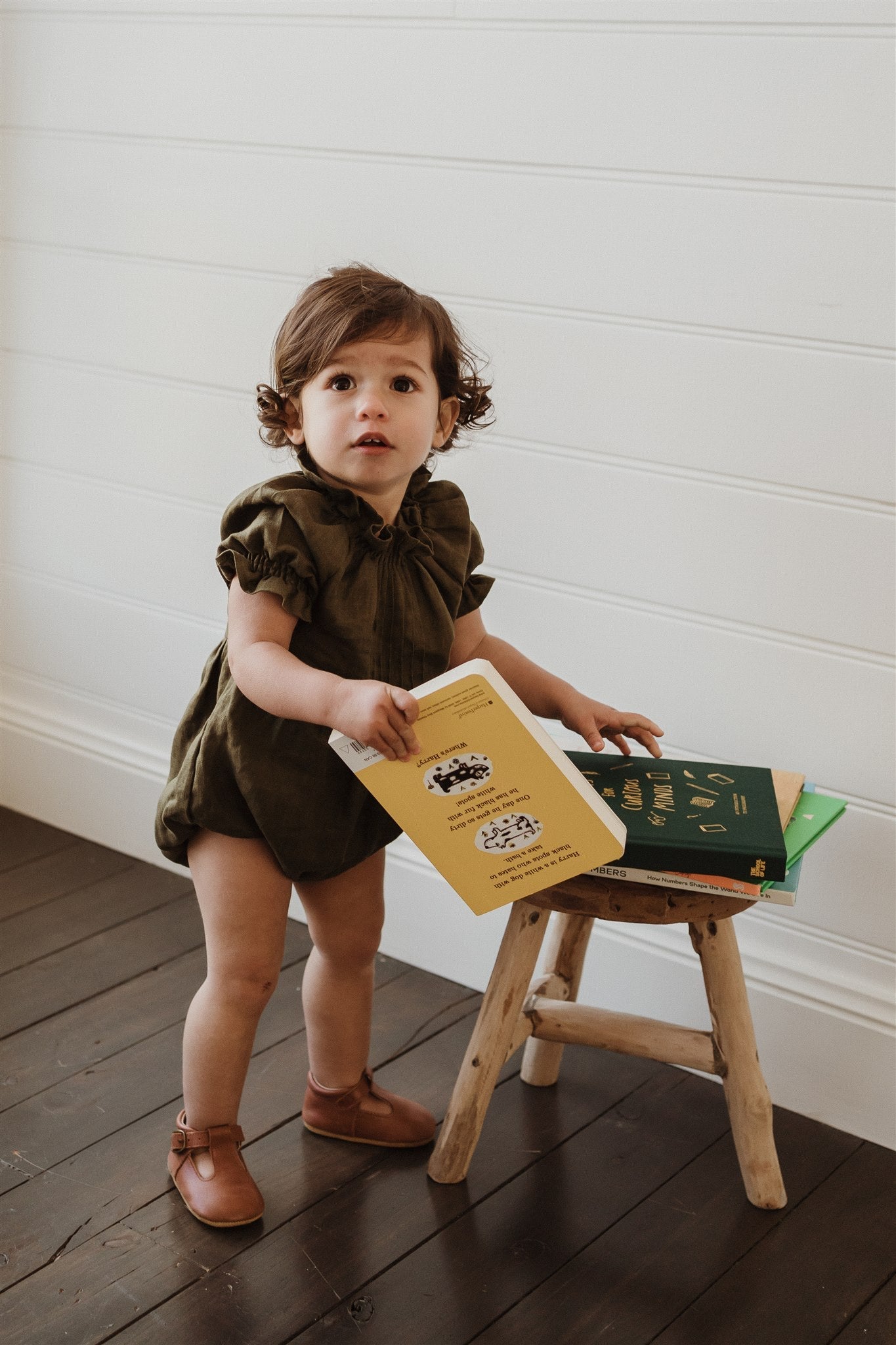 The Jojo Romper - Olive – Little Stories of You